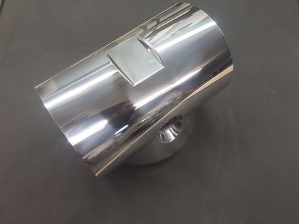 Aluminium hochglanzpoliert